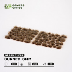 6mm Tufts Burned Wild