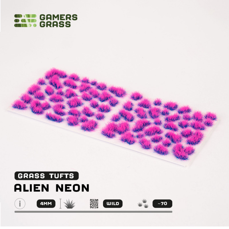 4mm Tufts Alien Neon Wild