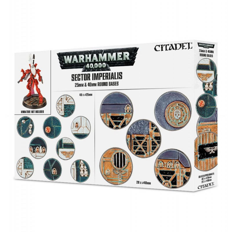 Sector Imperialis: Rundbases (25 & 40 mm) Sector Imperialis: Rundbases (25 & 40 mm)
