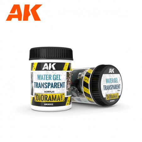 AK WATER GEL TRANSPARENT 250ML