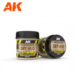 AK SPLATTER EFFECTS DRY MUD 100ML