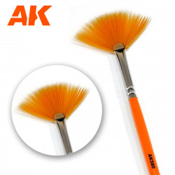 AK FAN SHAPE WEATHERING BRUSH