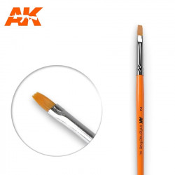 AK FLAT BRUSH 2 SYNTHETIC