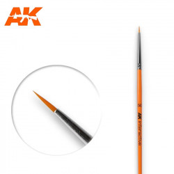AK ROUND BRUSH 5/0 SYNTHETIC