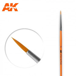 AK ROUND BRUSH 2 SYNTHETIC