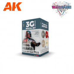 AK WARGAME COLOR SET ETERNAL DARKNESS