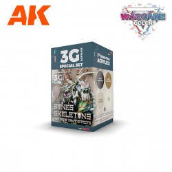 AK WARGAME COLOR SET BONES AND SKELETONS