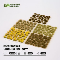 Gamers Grass Highland Tuft Set