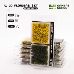 Gamers Grass Wild Flowers Set