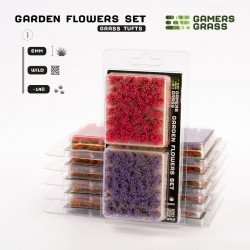 Gamers Grass Garden Flowers Tufts Set