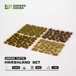 Gamers Grass Marshland Tufts Set