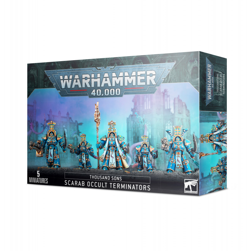 Thousand Sons Scarab Occult Terminators Thousand Sons Scarab Occult Terminators
