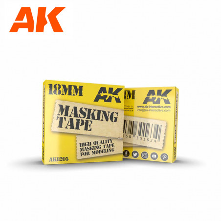AK Interactive Masking Tape 18mm