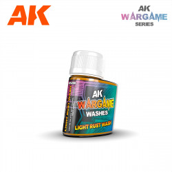 AK Interactive Wargame Light Rust Wash (35ml)