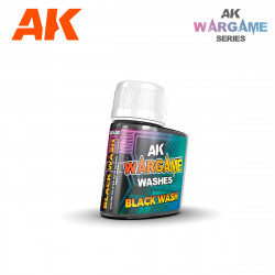 AK Interactive Wargame Black Wash (35ml)