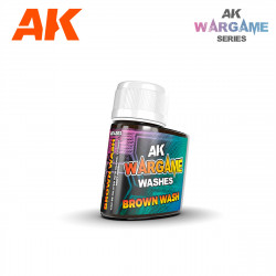 AK Interactive Wargame Brown Wash (35ml)