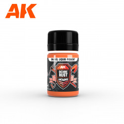 AK Interactive Enamel Liquid Pigment Ochre Rust (35ml)