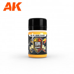 AK Interactive Enamel Liquid Pigment Ochre Earth (35ml)