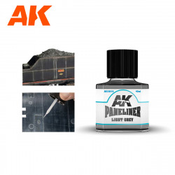 AK Interactive Paneliner Light Grey (40ml)