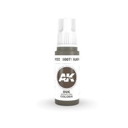 AK 3rd Gen Sooty Black INK (17ml)