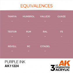 AK 3rd Gen Purple INK (17ml)