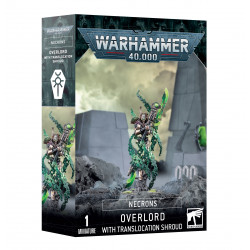 Warhammer 40k Necrons Overlord With Translocation Shroud