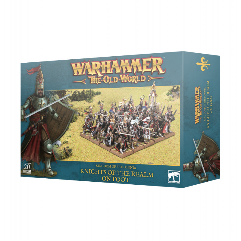 Warhammer The Old World Kingdom of Bretonnia Knights of the Realm Foot