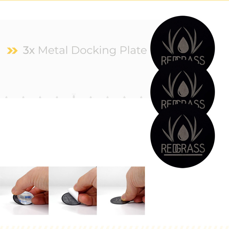 RedGrassGames Metal Docking Plates for RGG360 Painting Handle v2