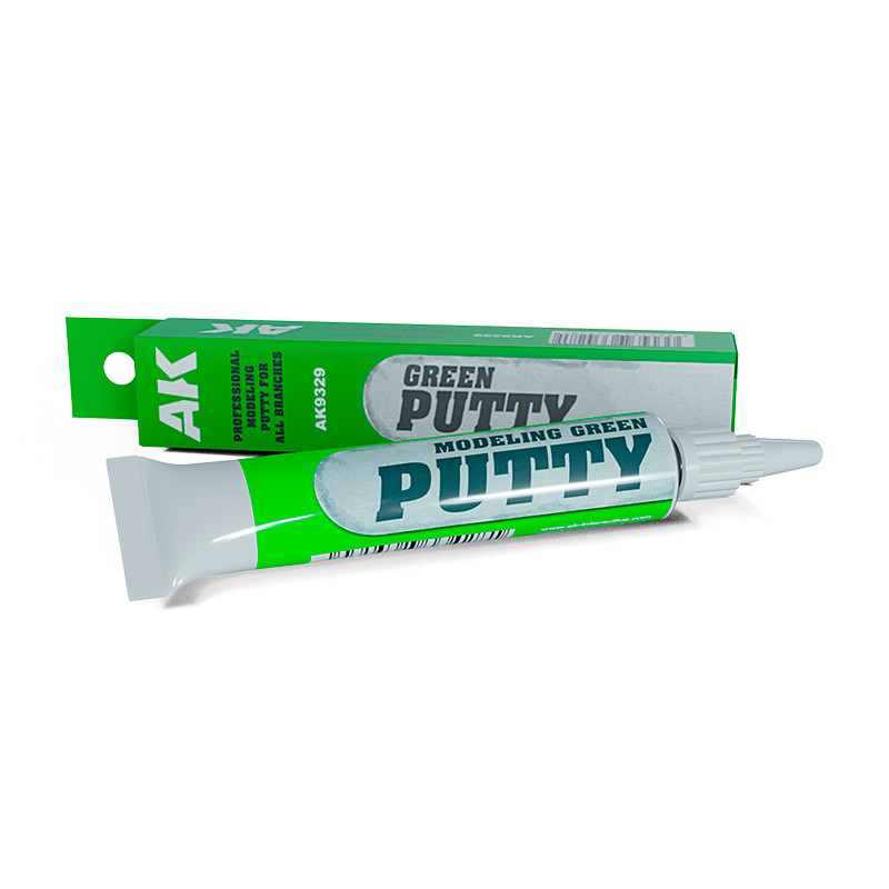 AK Interactive Modelling Putty Green High Quality 20ml