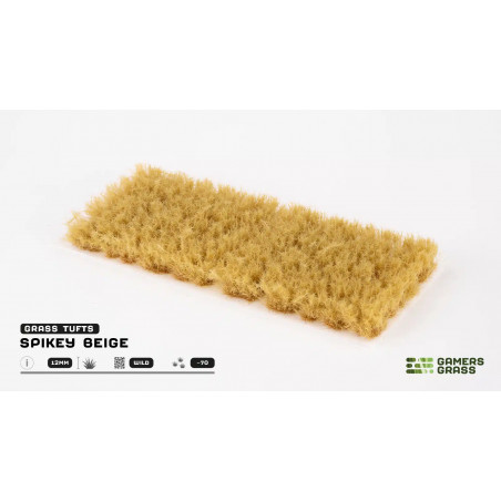12mm Tufts Spikey Beige XL