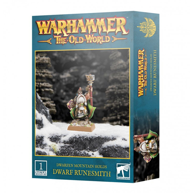 Warhammer The Old World Dwarfen Mountain Holds Dwarf Runesmith