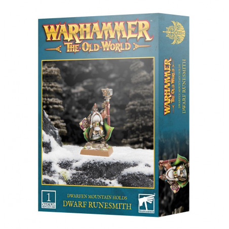 Warhammer The Old World Dwarfen Mountain Holds Dwarf Runesmith