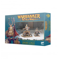 Warhammer The Old World Dwarfen Mountain Holds Dwarf Lords with Shieldbearers