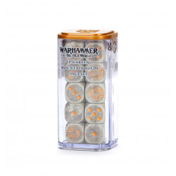 Warhammer The Old World Dwarfen Mountain Holds Dice Set