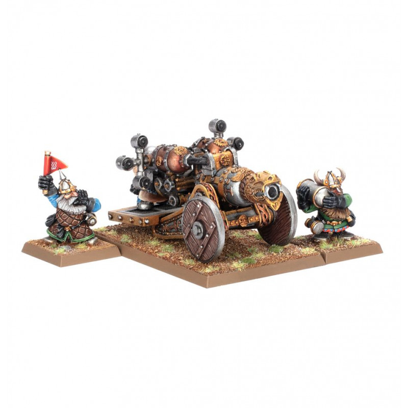 Mailorder: Warhammer The Old World Dwarfen Mountain Holds Flame Cannon