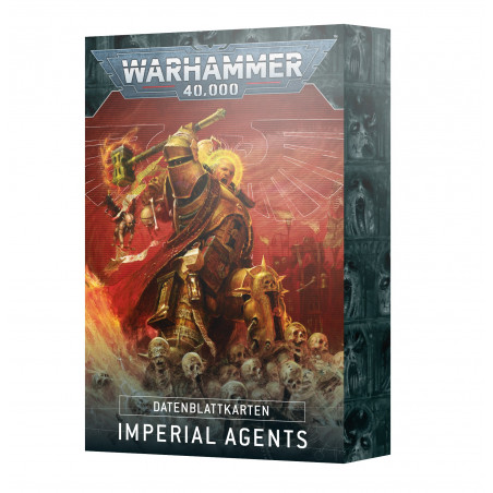 Warhammer 40k Imperial Agents Datenblattkarten (Deutsch)