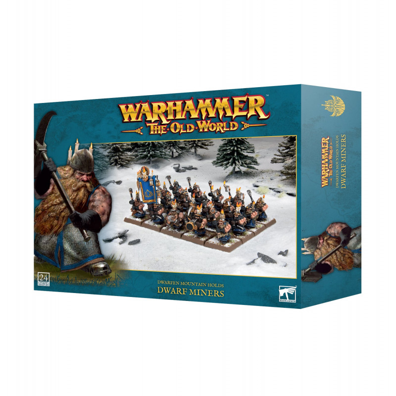Warhammer The Old World Dwarfen Mountain Holds Dwarf Miners