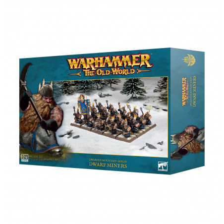 Warhammer The Old World Dwarfen Mountain Holds Dwarf Miners