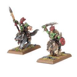 Mailorder: Warhammer The Old World: Orc&Goblin Tribes: Wolfrider Bosses