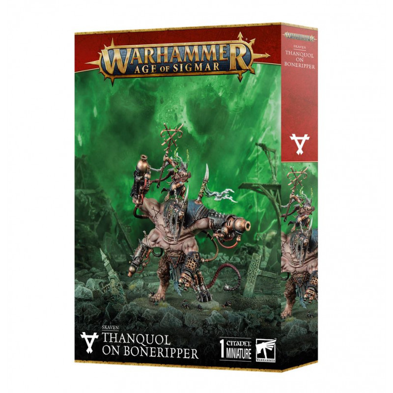 Skaven Thanquol on Boneripper