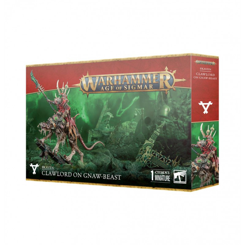 Mailorder: Skaven Clawlord on Gnaw-Beast
