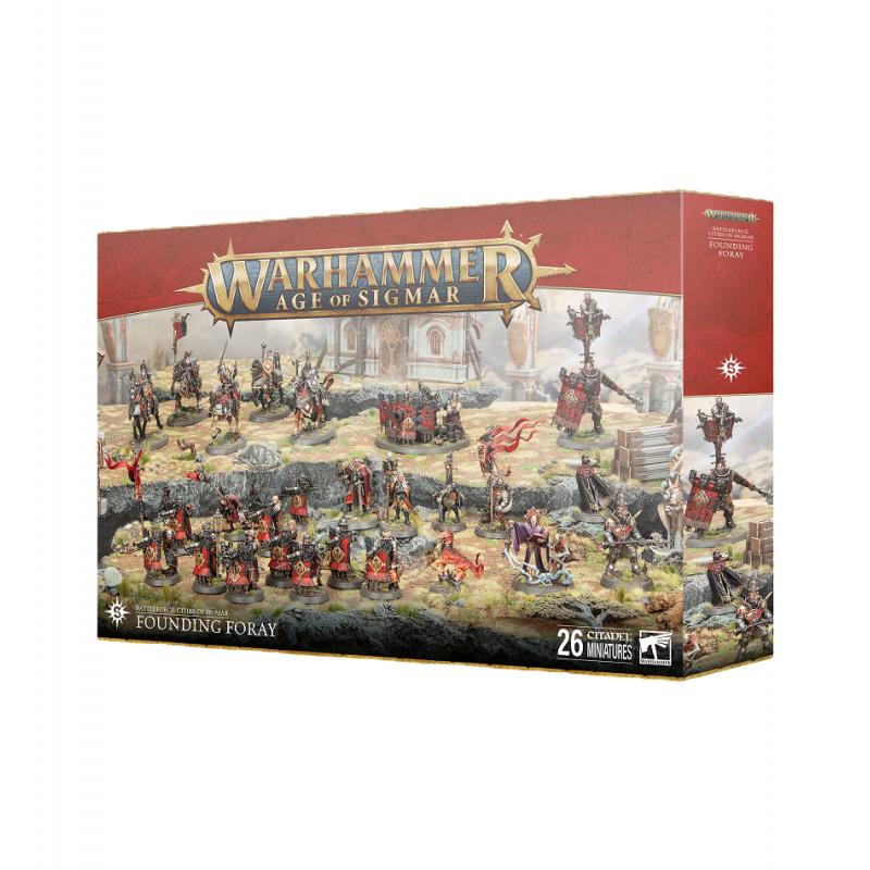 Age of Sigmar Cities of Sigmar Battleforce Founding Foray