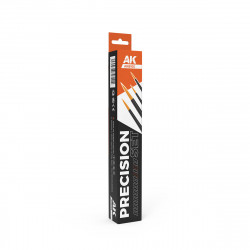 AK Interactive Precision Brushes Set