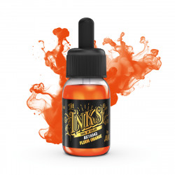 AK FLUOR ORANGE INK (30ml)