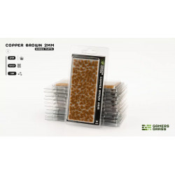 2mm Tufts Copper Brown