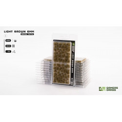 6mm Tufts Light Brown