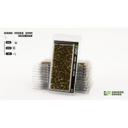 2mm Tufts Dark Moss