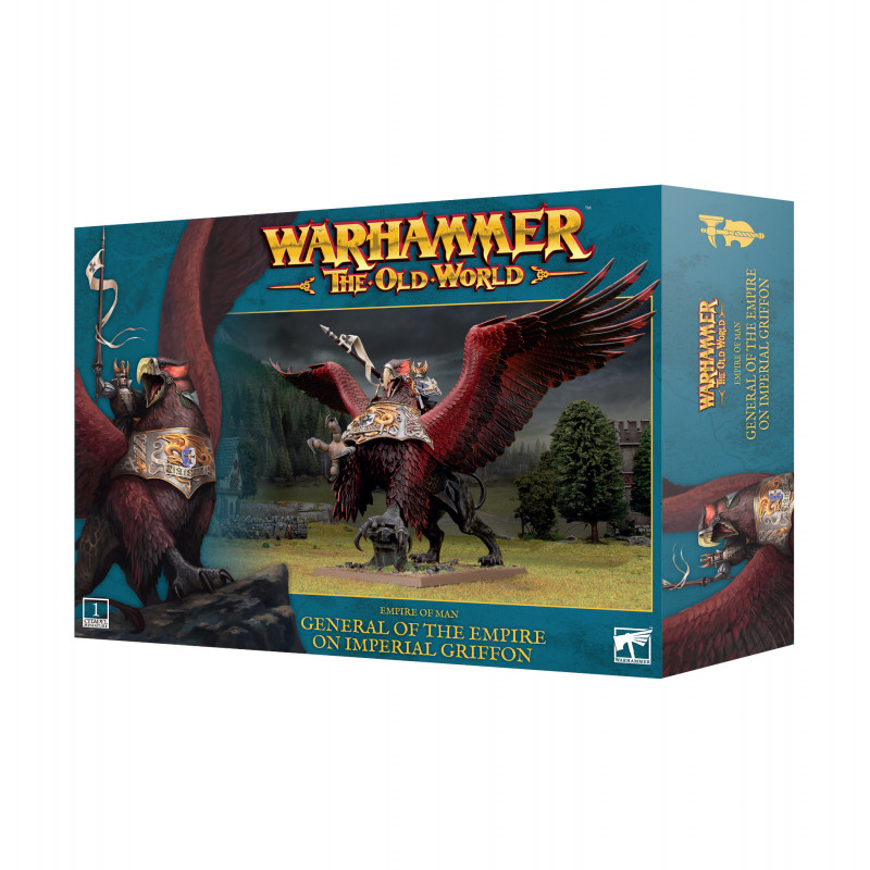 Warhammer The Old World: Empire of Man: General on Imperial Griffon