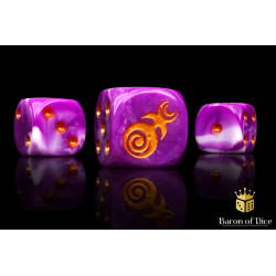Baron of Dice - Gluttony Dice rund (25 Stück)