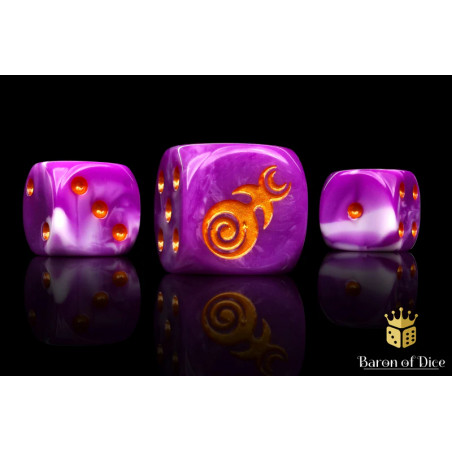Baron of Dice - Gluttony Dice rund (25 Stück)